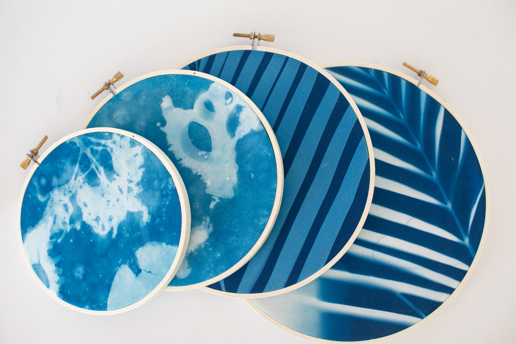 Cyanotype Hoops