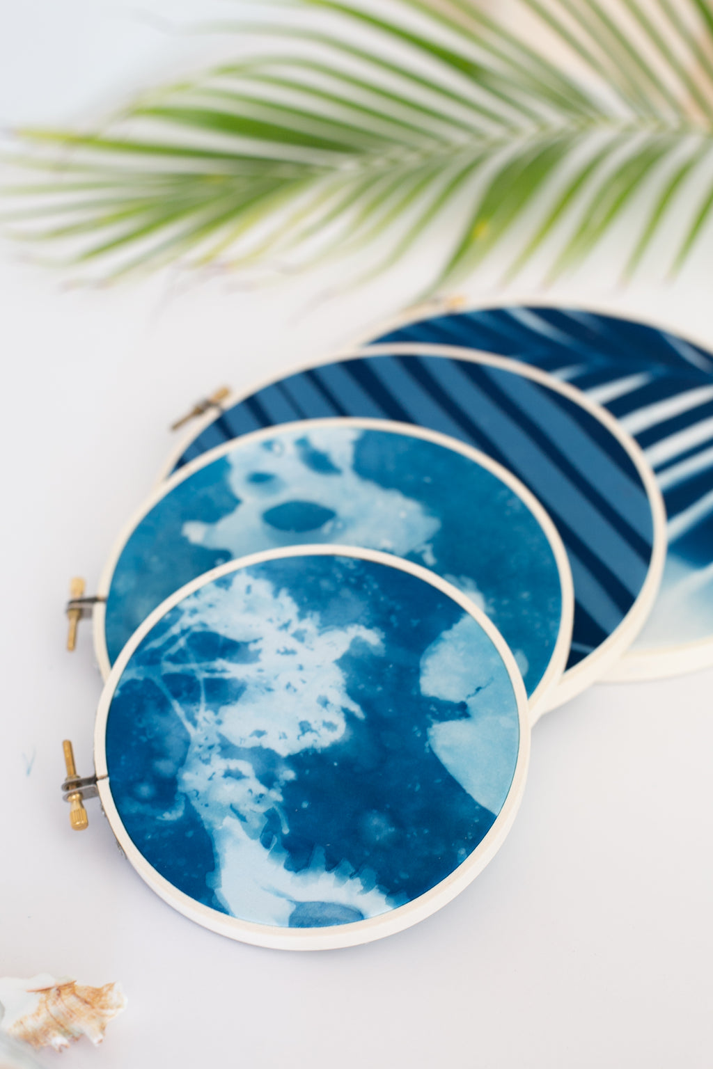 Cyanotype Hoops