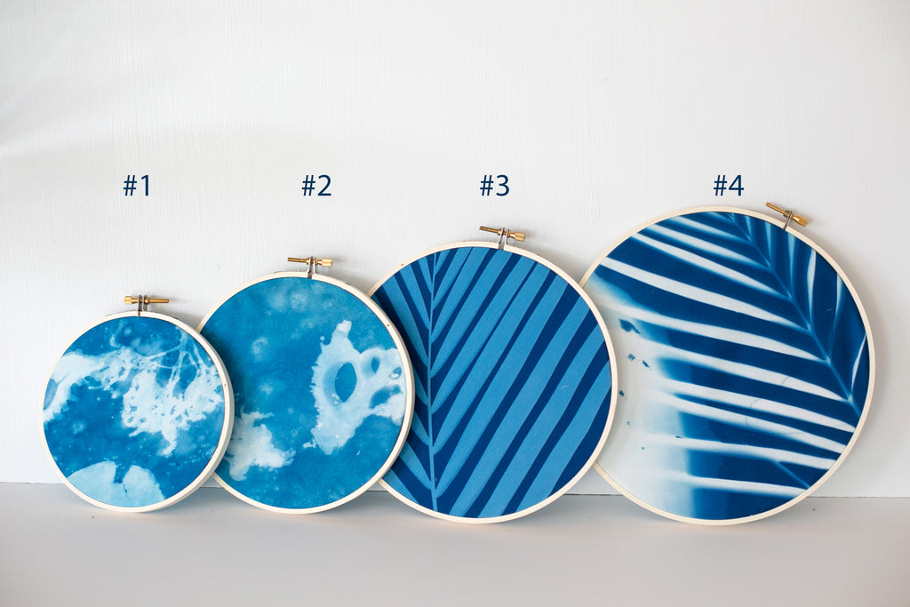 Cyanotype Hoops