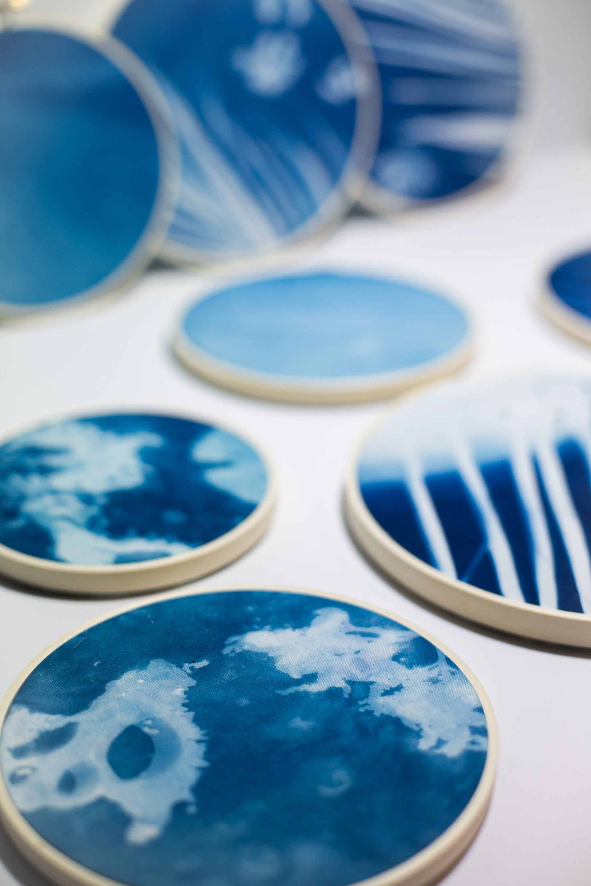 Cyanotype Hoops