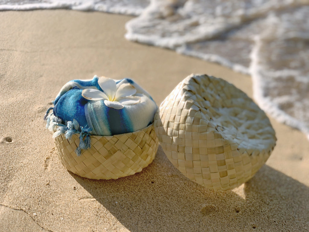 Hawaiian Gardenia & Plumeria Pareo