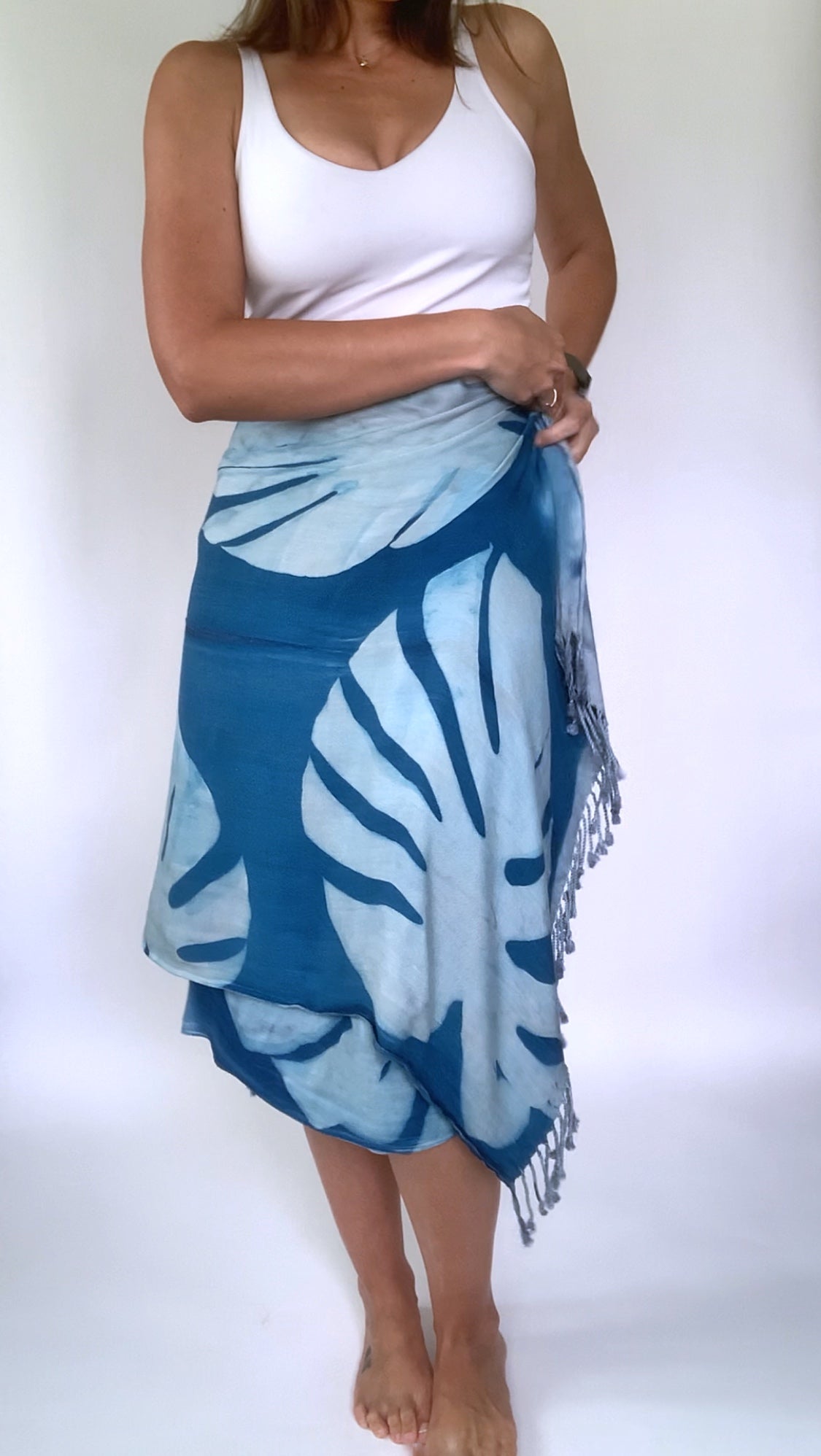 Wild Monstera - Bamboo Pareo