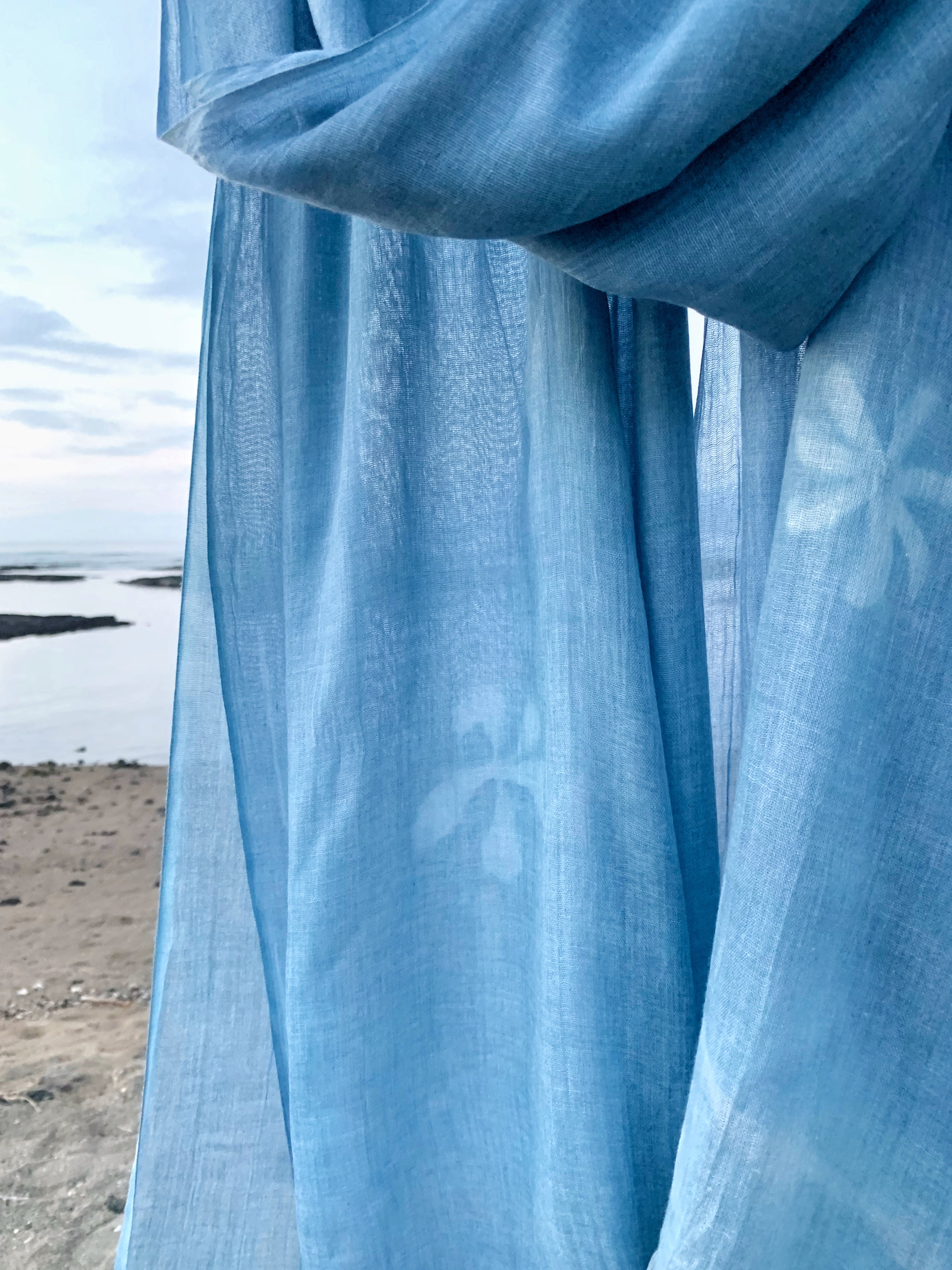 Hawaiian Gardenia & Plumeria Pareo